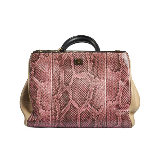 Dolce & Gabbana Pink Python Bag