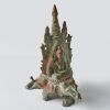A Thai 10th Century Three-headed Elephant Base Stupa-form Buddhist Shrine Figure - 2