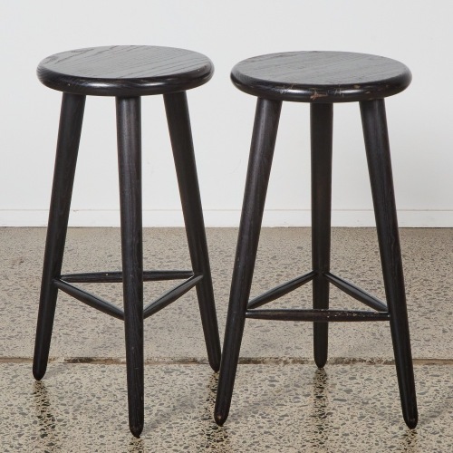 A Pair of S&fnof;&igrave;ti 650 Bar Stools by NDC Design