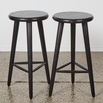 A Pair of S&fnof;&igrave;ti 650 Bar Stools by NDC Design