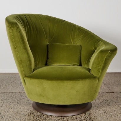 An Arabella Armchair Designed by Massimo Scolari for Giorgetti