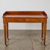 A Victorian Mahogany Top Drawer Desk