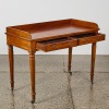 A Victorian Mahogany Top Drawer Desk - 2