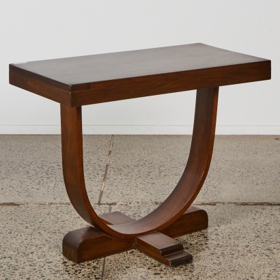 An Art Deco Hall Table