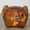 An Art Deco Leather Club Armchair c.1930s - 3