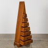 A Pyramid Form Wood Chest of Drawers - 2