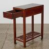 A Pair of Chinese Aged Wooden Side Tables - 2