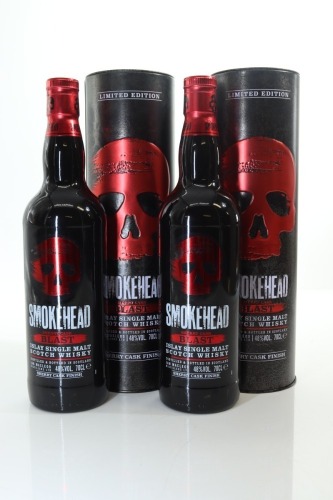 (2) Smokehead Sherry Cask Blast Single Malt Scotch Whisky, 48% ABV (GB)