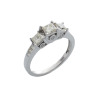 14ct White Gold Diamond Ring