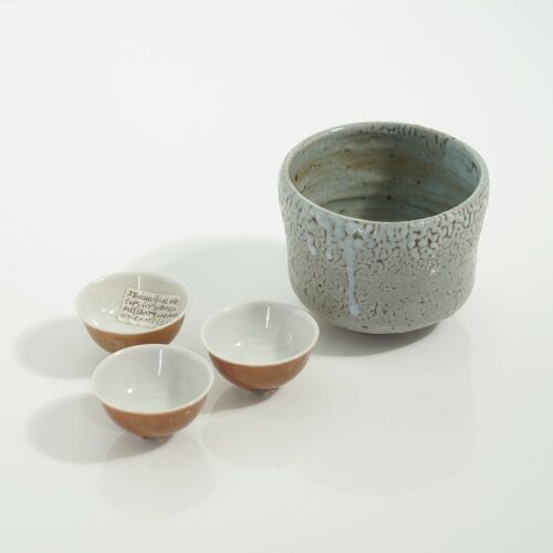 A Set of Four Early&ndash;mid 20th Century Japanese Potteries