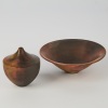 A Pairing of Studio Pottery Bowl and Vase