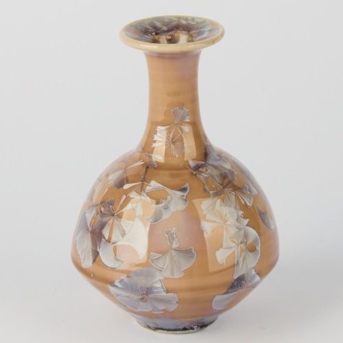 Purple Crystaline Vase