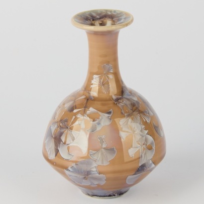 Purple Crystaline Vase