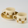 A Pair of Crown Lynn Image tea CUps and Saucers