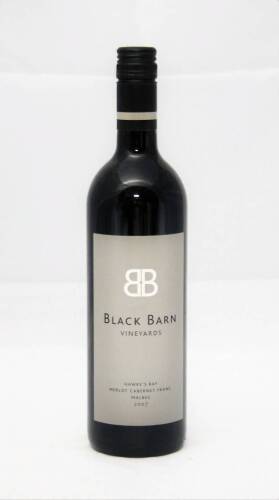 (1) 2007 Black Barn Merlot/Cabernet Sauvignon/Malbec