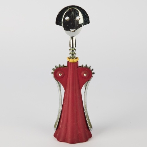 An Anna G Alessi Corkscrew in Burgundy