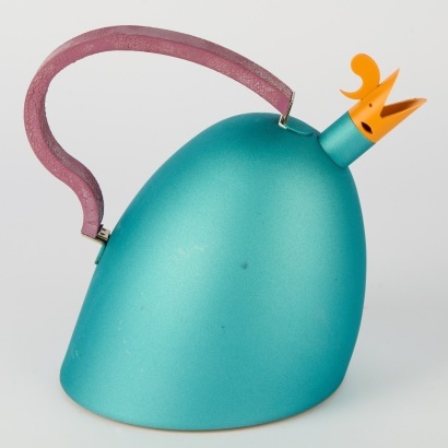 A Merlino Tea Kettle by Maurizio Duranti for Barazzoni