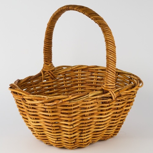 A Cane Gathering Basket