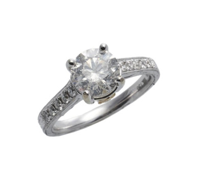 18ct White Gold 1.5 Carat Diamond Ring