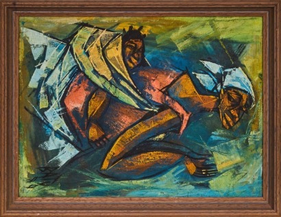 A Mathews Batu Untitled