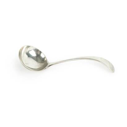 A Small Sterling Silver Replica Sauce Handle