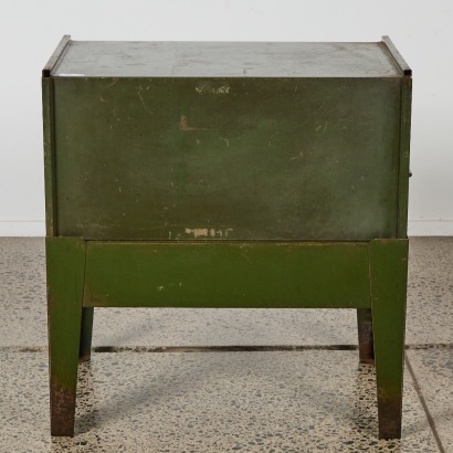 A Vintage NZ Industrial Cabinet and Stand (Precision Engineering NZ)
