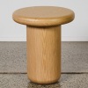 A Light Oak Side Table