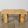 A C&B Leon Burl Wood Coffee Table - 2