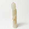 A Chinese Qing Dynasty Carved White Hetian Jade Figure - 3