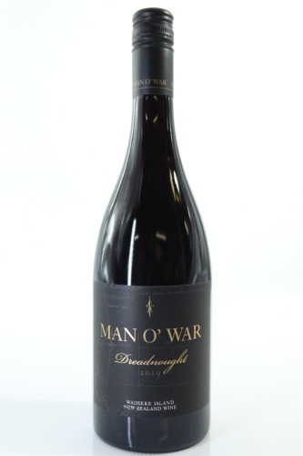 (1) 2019 Man O' War Dreadnought Syrah, Waiheke Island