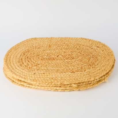 A Set of Six Woven Placemats