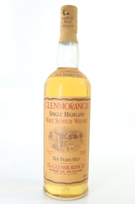 (1) Glenmorangie Ten Years Old Single Malt Scotch Whisky, Highlands, 750ml, 43% ABV, Circa. 1990's (Head Cooper Back Label) (CC)