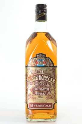 (1) Black Douglas De Luxe 8 Year Old Blended Scotch Whisky, Scotland, 1125ml, 37.5% ABV