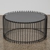A Modern Metal Coffee Table