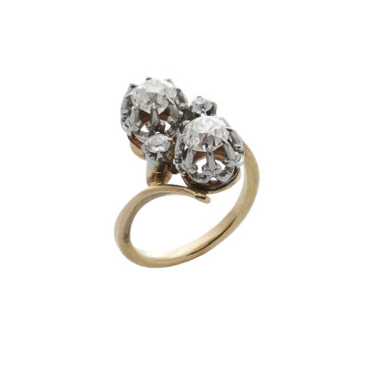 18ct Edwardian Four Stone Diamond Ring