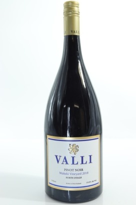 (1) 2018 Valli Waitaki Vineyard Pinot Noir, North Otago, 1500ml