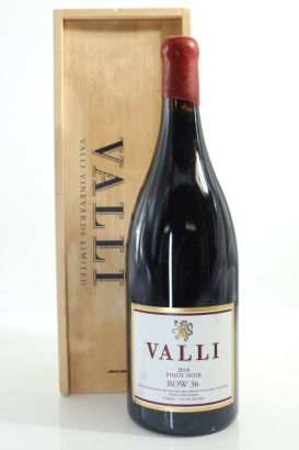 (1) 2018 Valli Row 36 Pinot Noir, Central Otago, 1500ml (OWC)