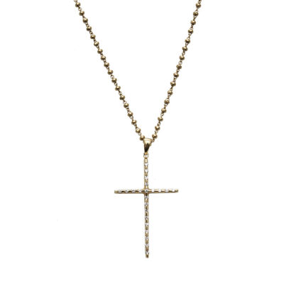 18ct Diamond Cross Pendant