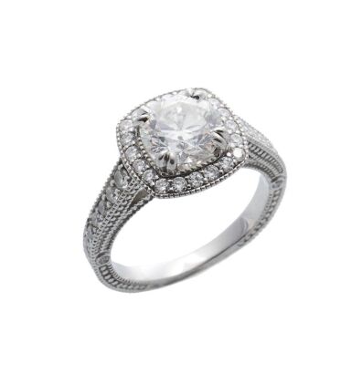 Platinum Diamond Ring