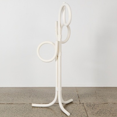 A Retro Tubular Coat Rack