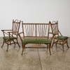A Victorian Tortoise Bamboo Parlour Suite
