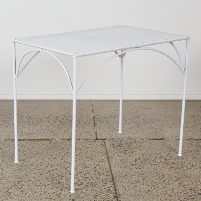 A Vintage Outdoor Metal Table