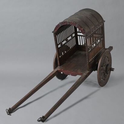 A Chinese Cabriolet (wheels from Song dynasty)