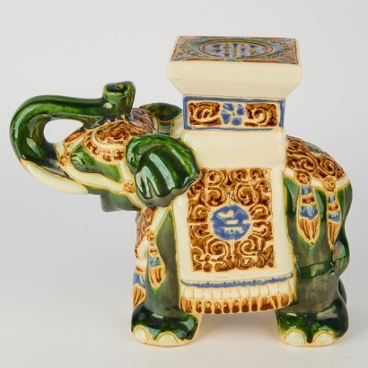 A Chinese Elephant Plant Stand