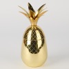 A Gold Pineapple Lidded Vessel by Viski Belmont