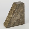 A Heavy Polished Black Stone Bookend