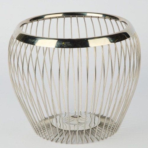 A Stainless Steel Fruit Bowl by Avanti