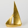A Brass Sailboat