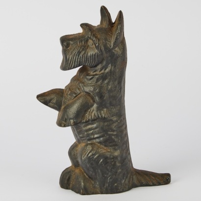 A Small Cast Iron Scotty Dog Doorstop