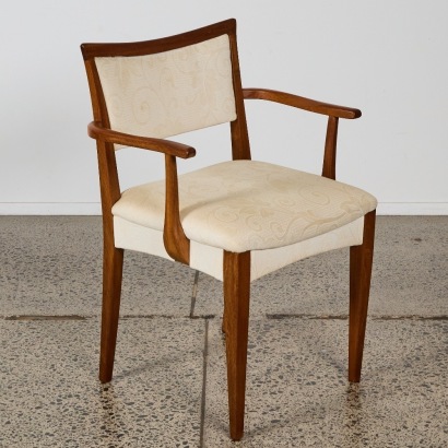 An Elegant Teak Mid-Century Carver Chair